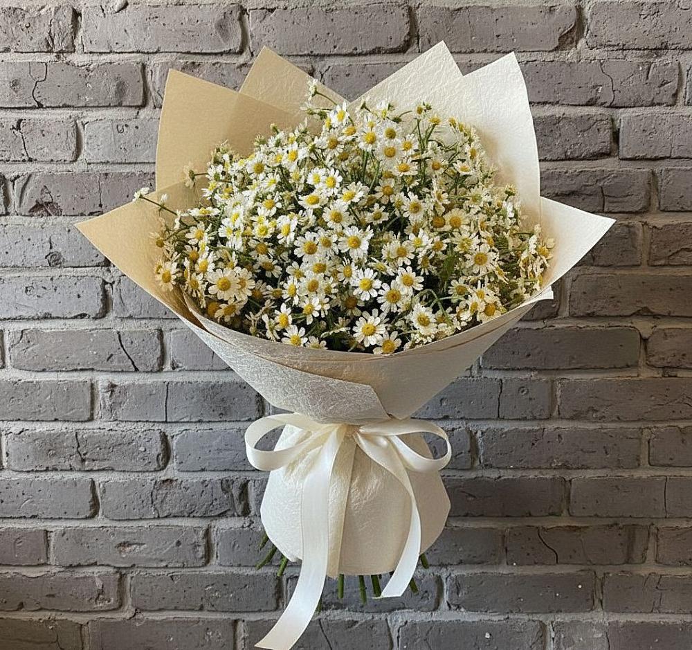 Букет цветов из: Ромашки в Рыздвяный