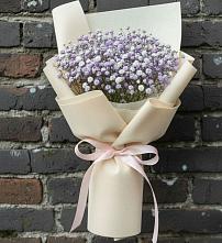 Букет цветов из:  Гипсофила в Рыздвяный