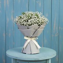 Букет цветов из:  Гипсофила в Рыздвяный