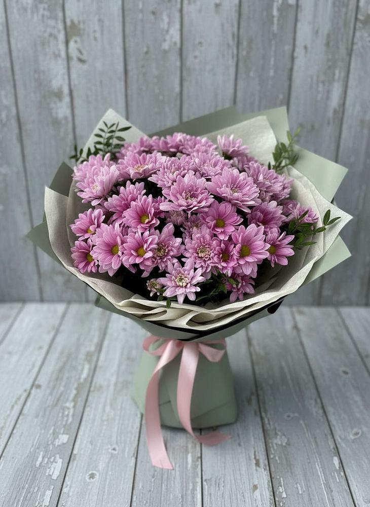 Букет цветов из: Хризантемы в Рыздвяный