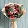 Букет цветов из: Гвоздики и Розы в Рыздвяный