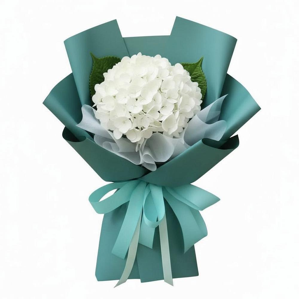 Букет цветов из: Гортензия в Рыздвяный