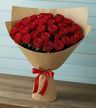 Букет Красные розы Милано #REPLACE_PRED# Рыздвяный