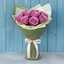 Букет Розы Фёрст Леди в Рыздвяный