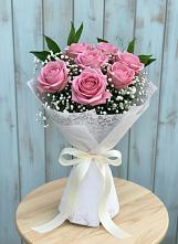Букет цветов из:  Розы в Рыздвяный