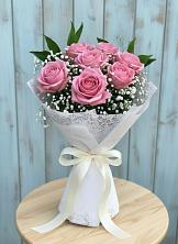 Букет цветов из:  Розы в Рыздвяный