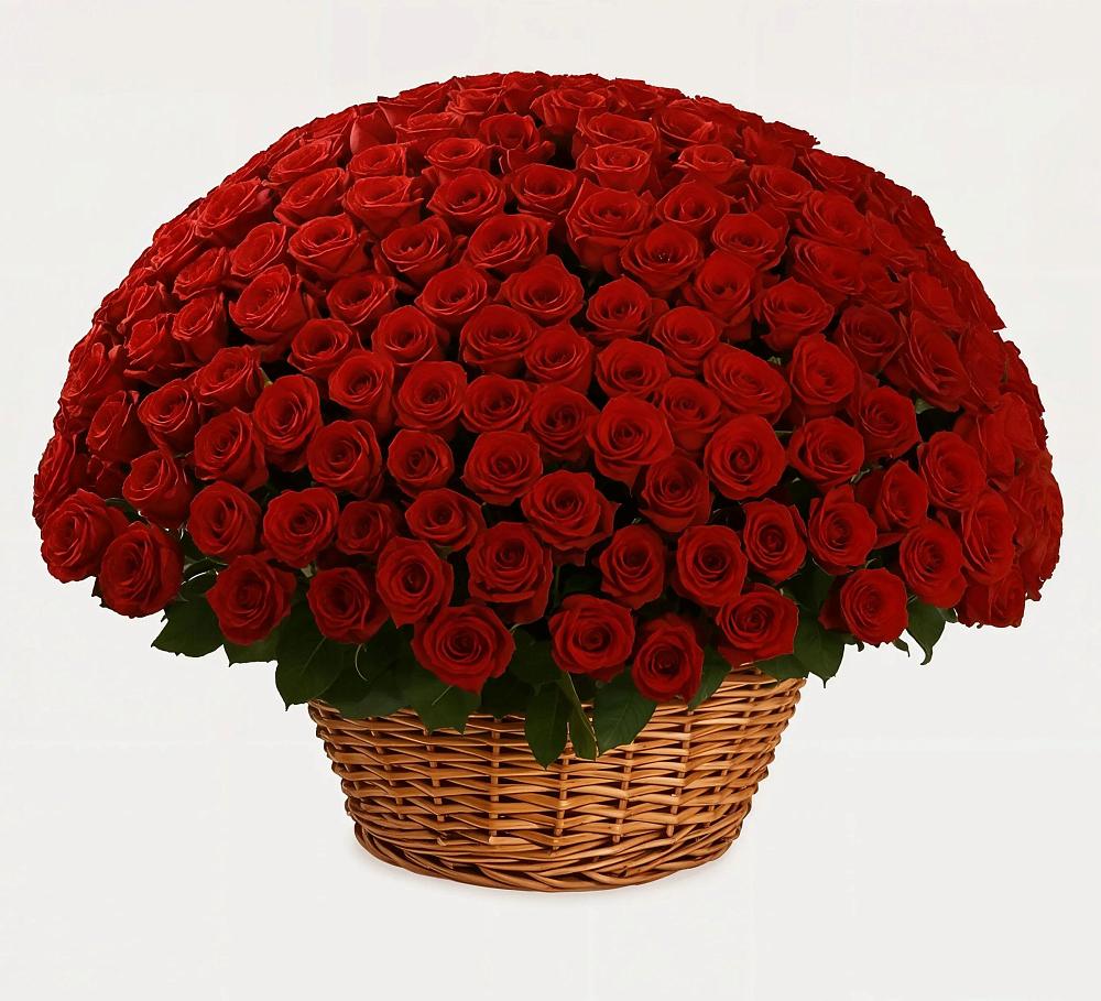 Премиум букет из: Розы в Рыздвяный
