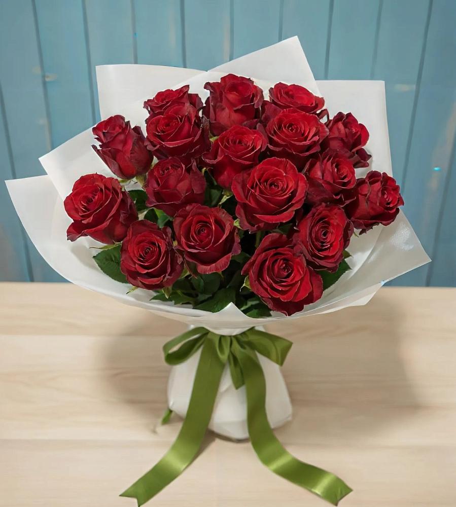 Букет Красные розы в Рыздвяный