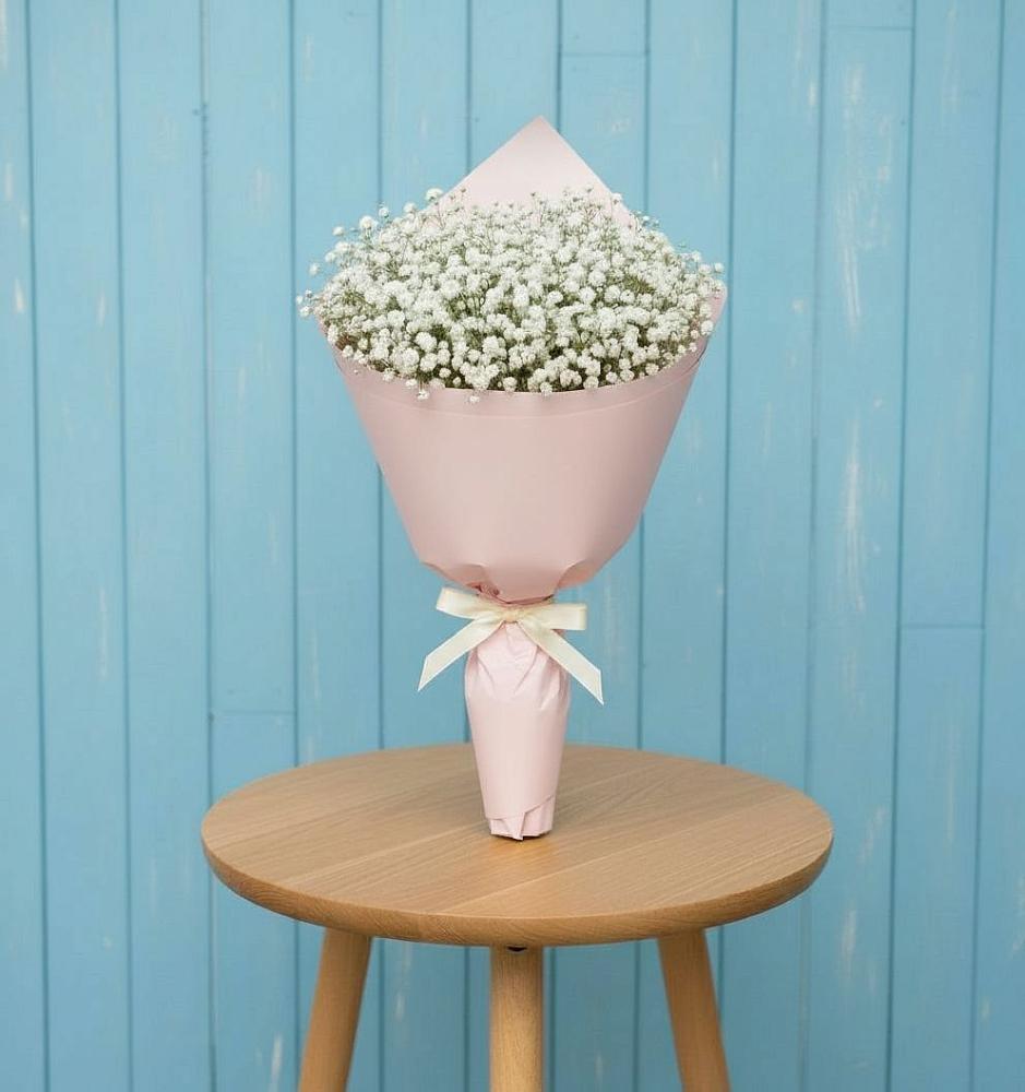 Букет цветов из: Гипсофила в Рыздвяный