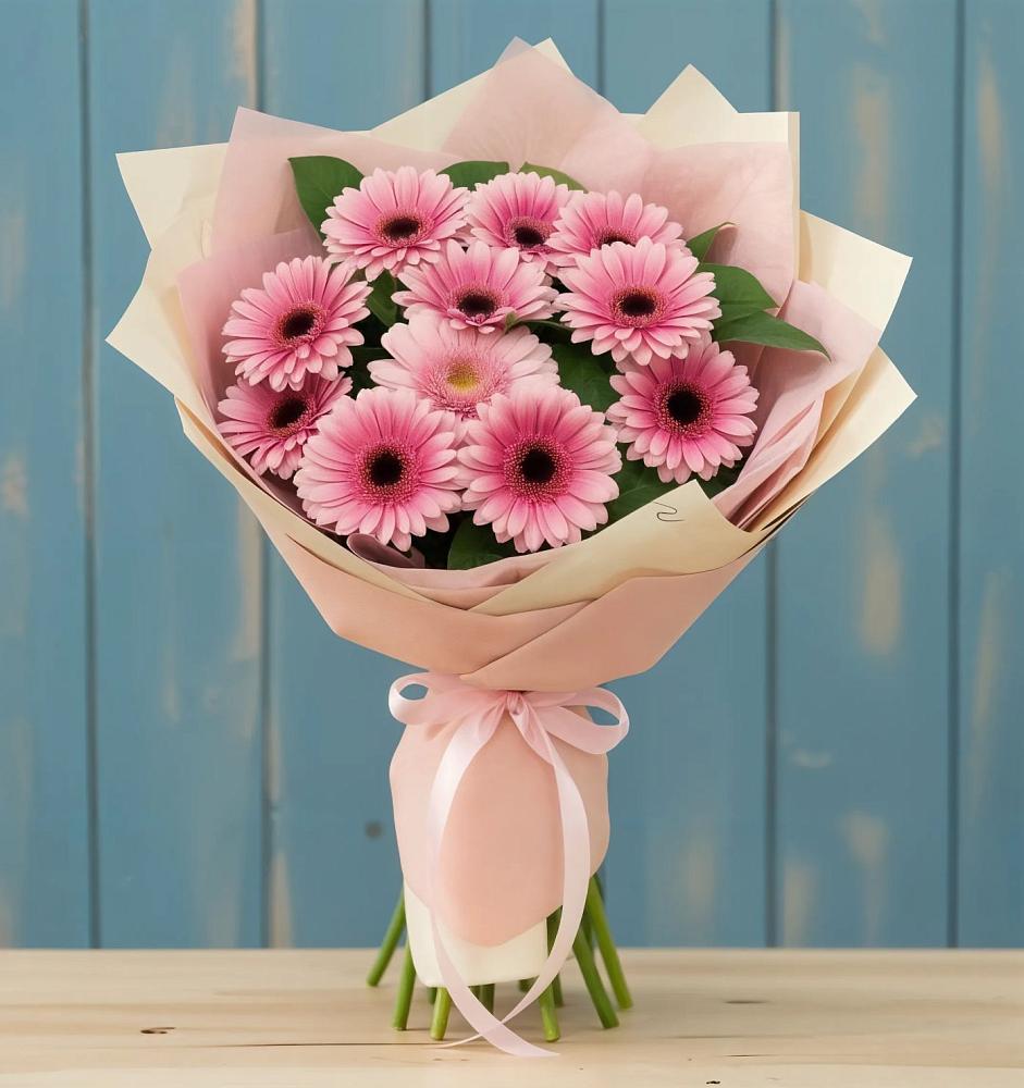 Букет цветов из: Герберы в Рыздвяный