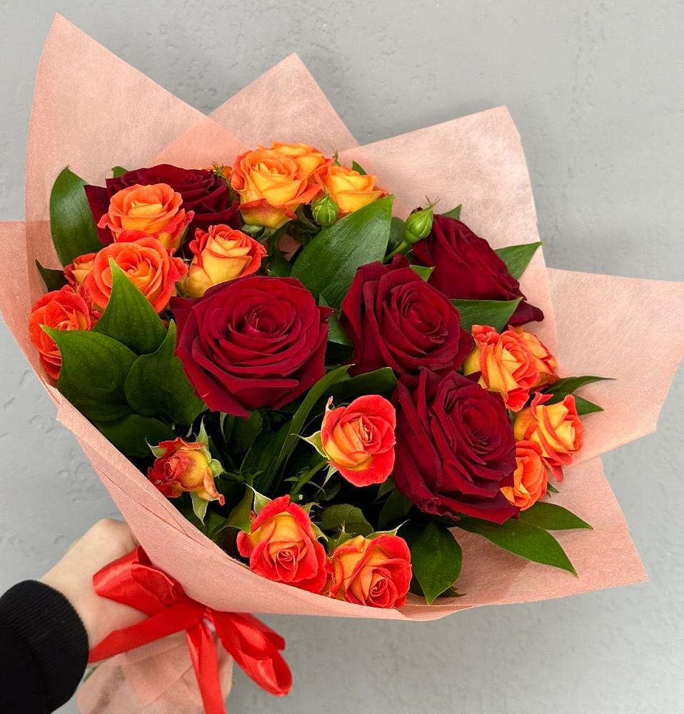 Букет Любовь и восторг в Рыздвяный