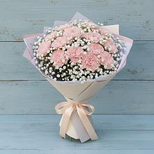 Букет цветов из:  Гвоздики в Рыздвяный