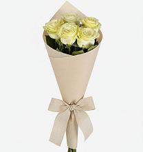 Букет цветов из:  Розы в Рыздвяный