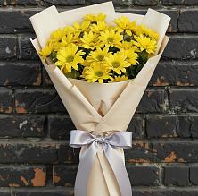 Букет цветов из:  Хризантемы в Рыздвяный