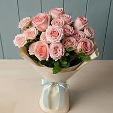 Букет Розовый шарм в Рыздвяный