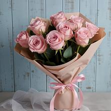 Букет цветов из:  Розы в Рыздвяный