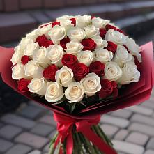 Премиум букет из: Розы #REPLACE_PRED# Рыздвяный
