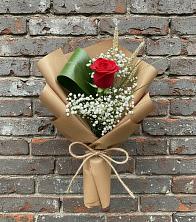Букет цветов из:  Розы в Рыздвяный